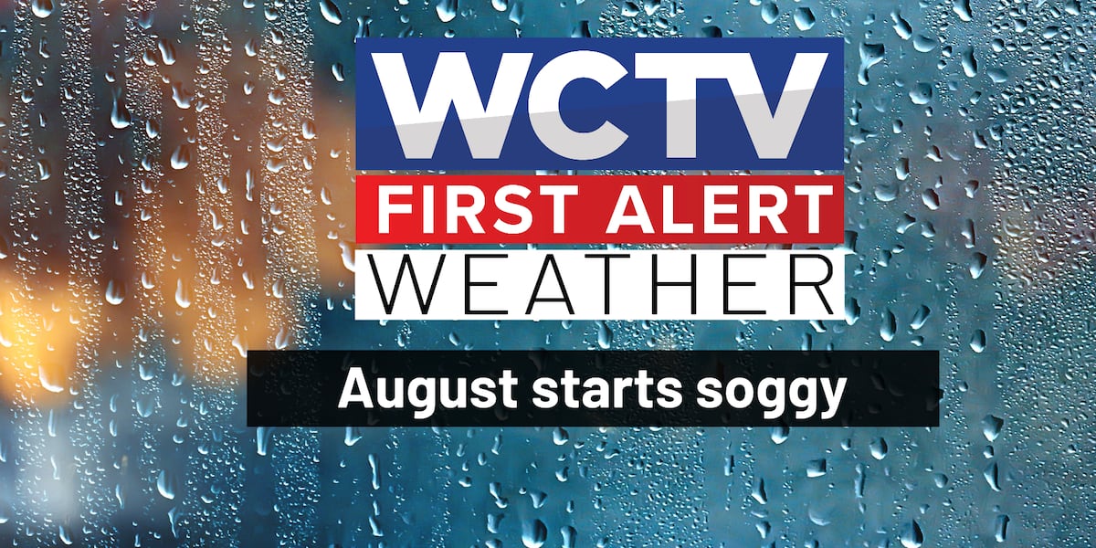 Soaking start to August for Tallahassee, North Florida and South Georgia🌧️