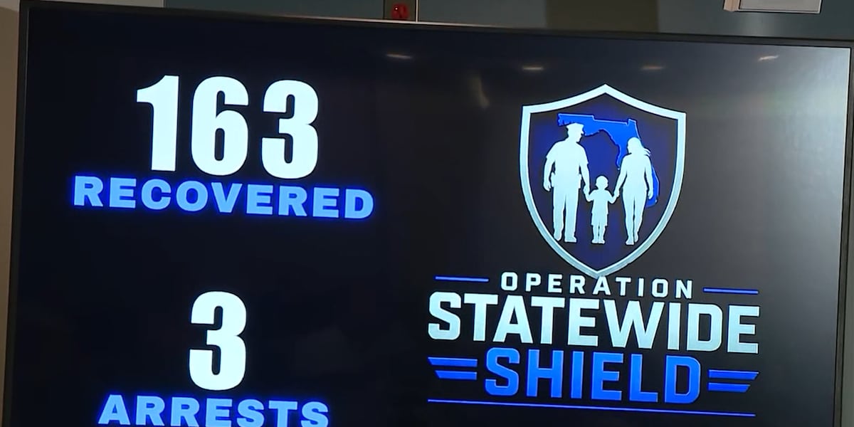 Florida law enforcement highlights largest child rescue operation in state’s history