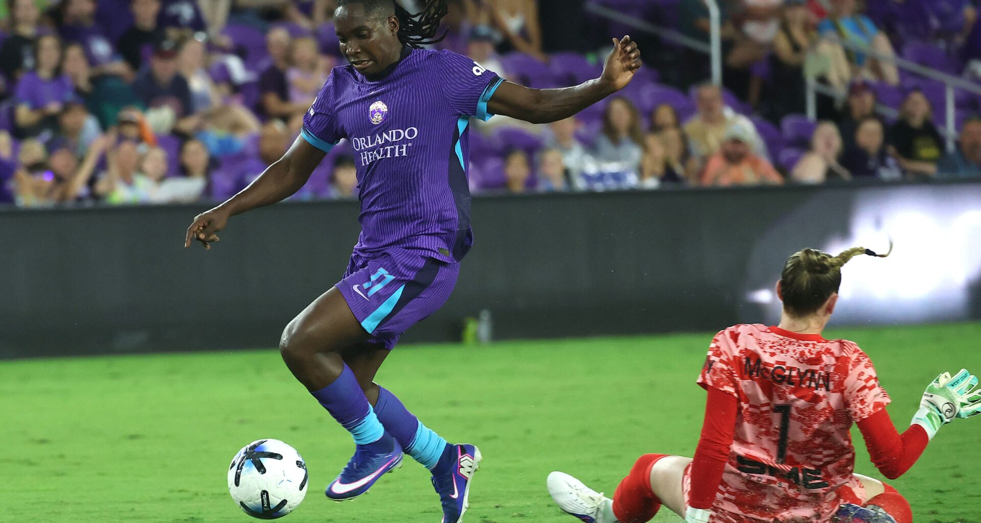 Banda's goal not enough as Orlando Pride falls to Utah 2-1