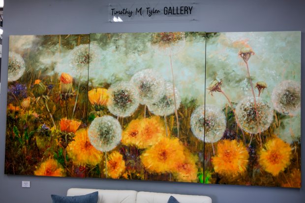McRae Art Studios presents its annual 8x10 sale on Aug. 8 while celebrating the studios' 40th anniversary. Kate Carney is one of the show's featured artists. (Patrick Connolly/Orlando Sentinel)