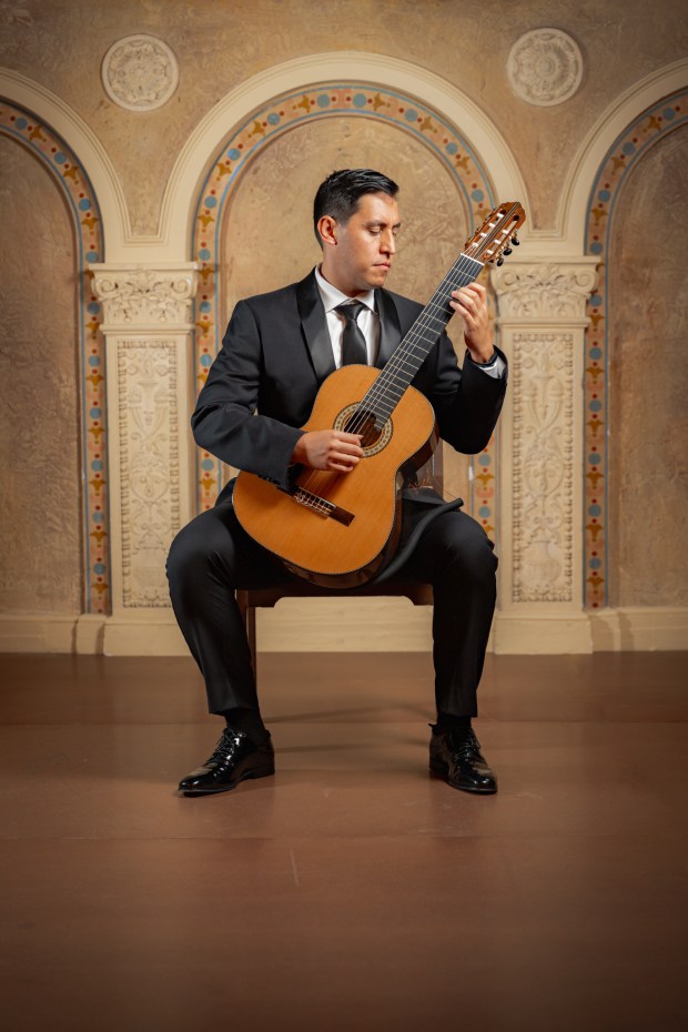 Carlos Serrano is one of the guitarists performing at Timucua Art Foundation's International Guitar Festival. (Thomas Uriarte/Courtesy of Timucua Art Foundation)