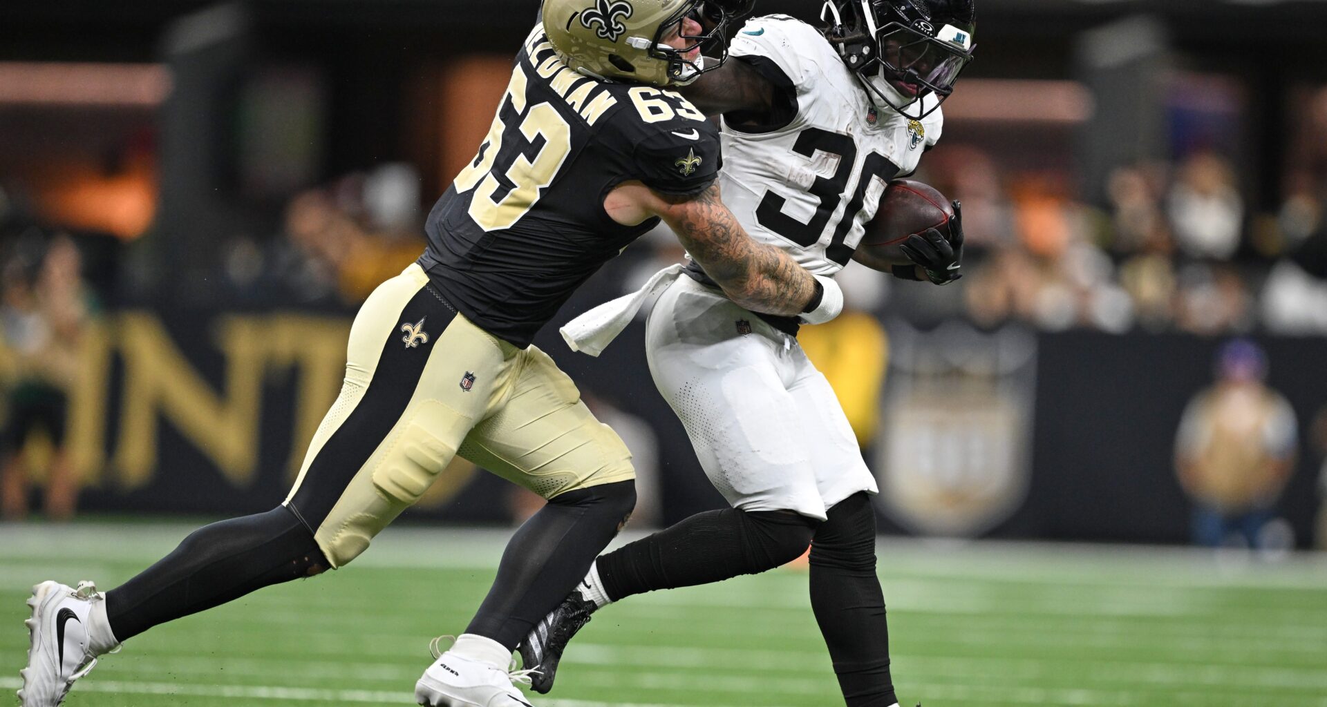 Taylor and Aguilar help Jaguars beat Saints 24-20 in preseason opener