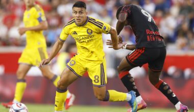 Jiménez scores 2 goals in 1st MLS start as Red Bulls beat Orlando City 3-2