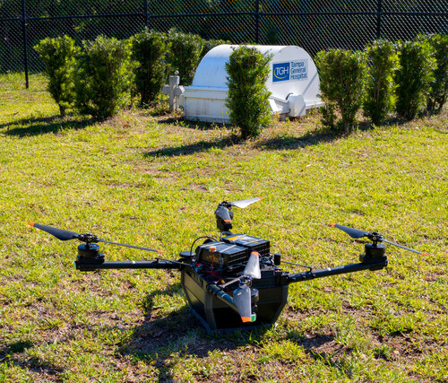 Blood by drone could change trauma care