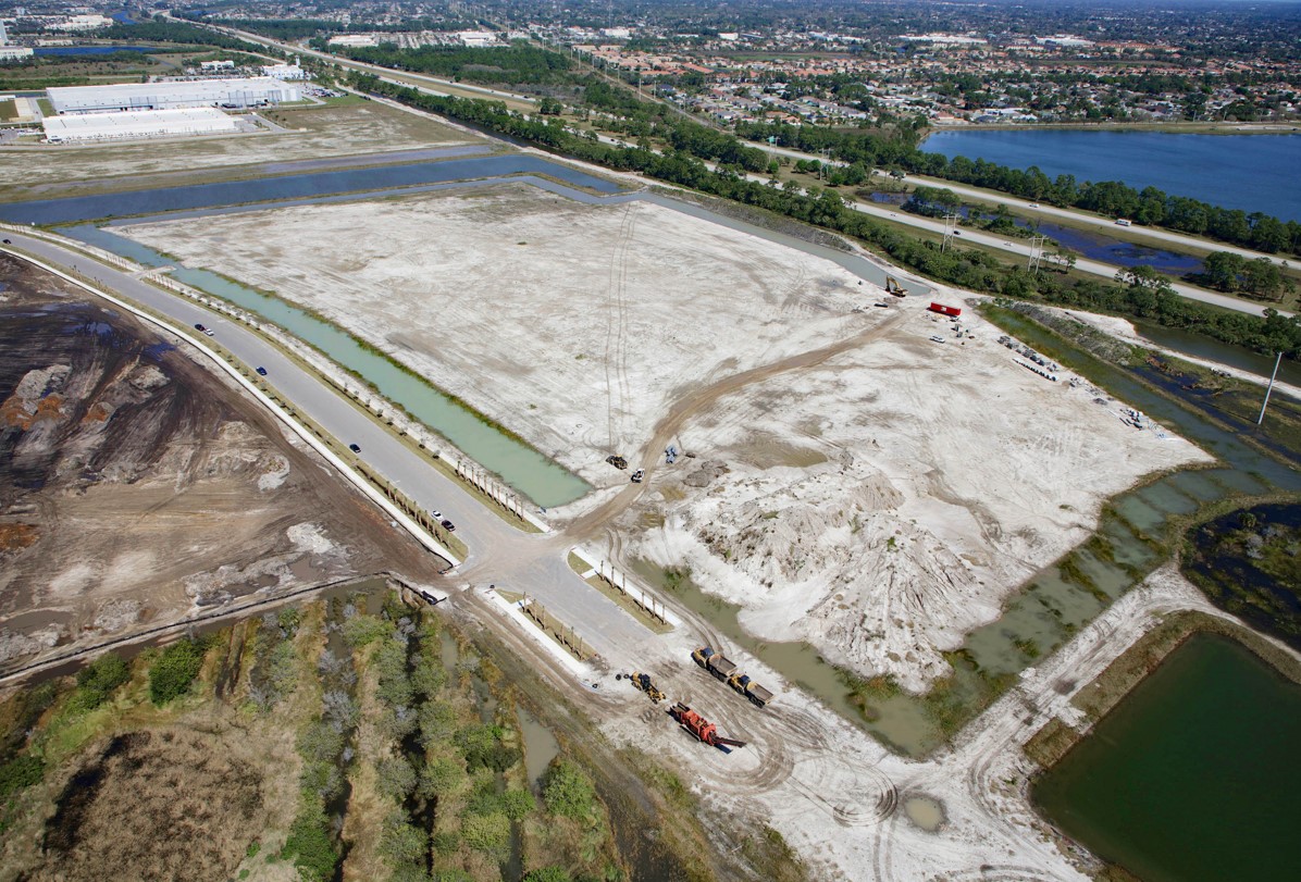 Miller Construction Company Breaks Ground on Phase 1 of Tradition Commerce Park in Port St. Lucie