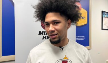 Tre Donaldson addresses impending Miami Heat rookie season