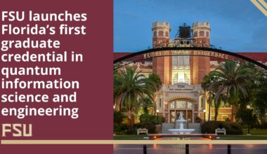 Florida State University launches Florida's first graduate credential in quantum information science and engineering