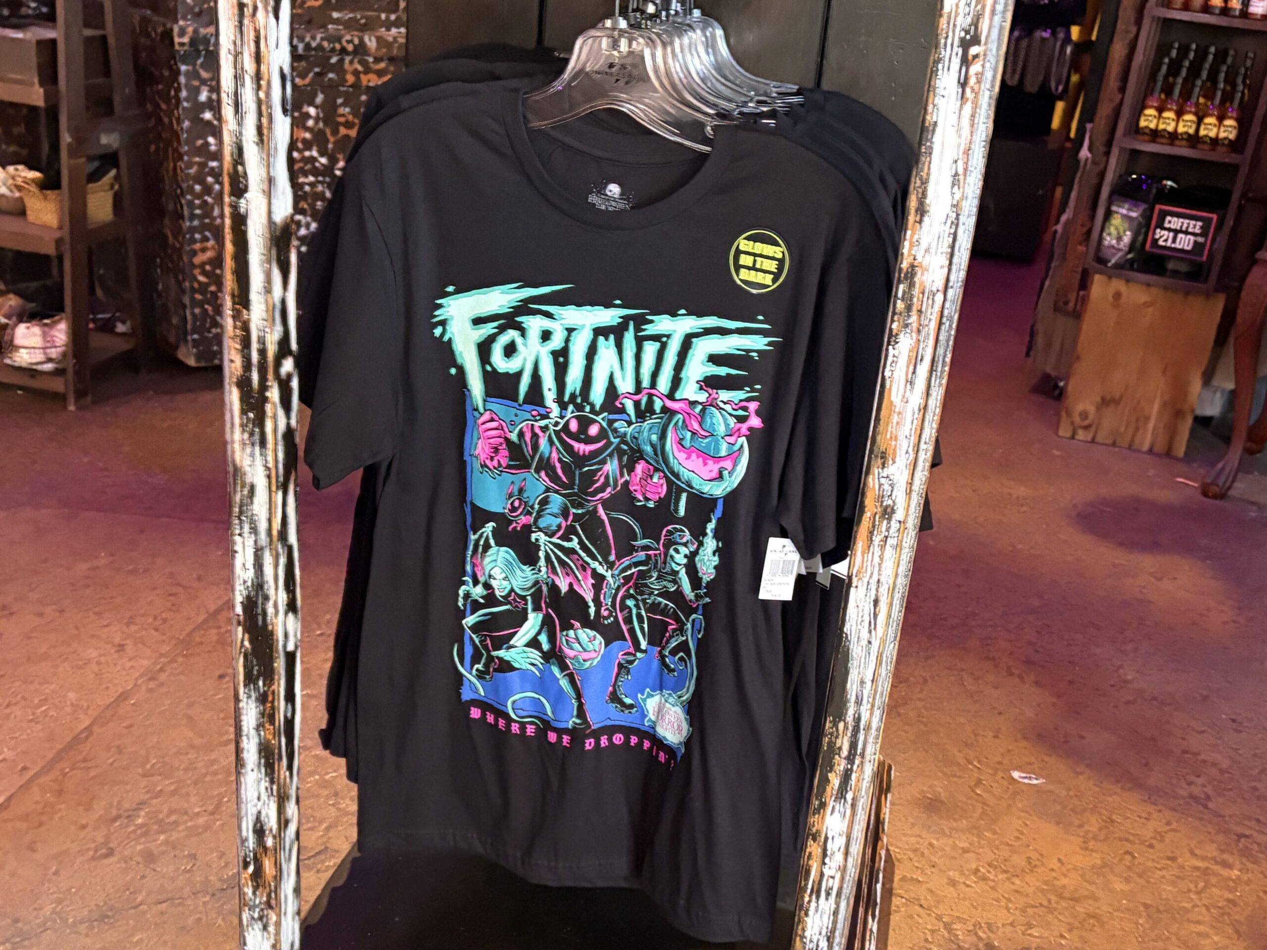 Fortnitemares Adult T-shirt at Universal Orlando Resort