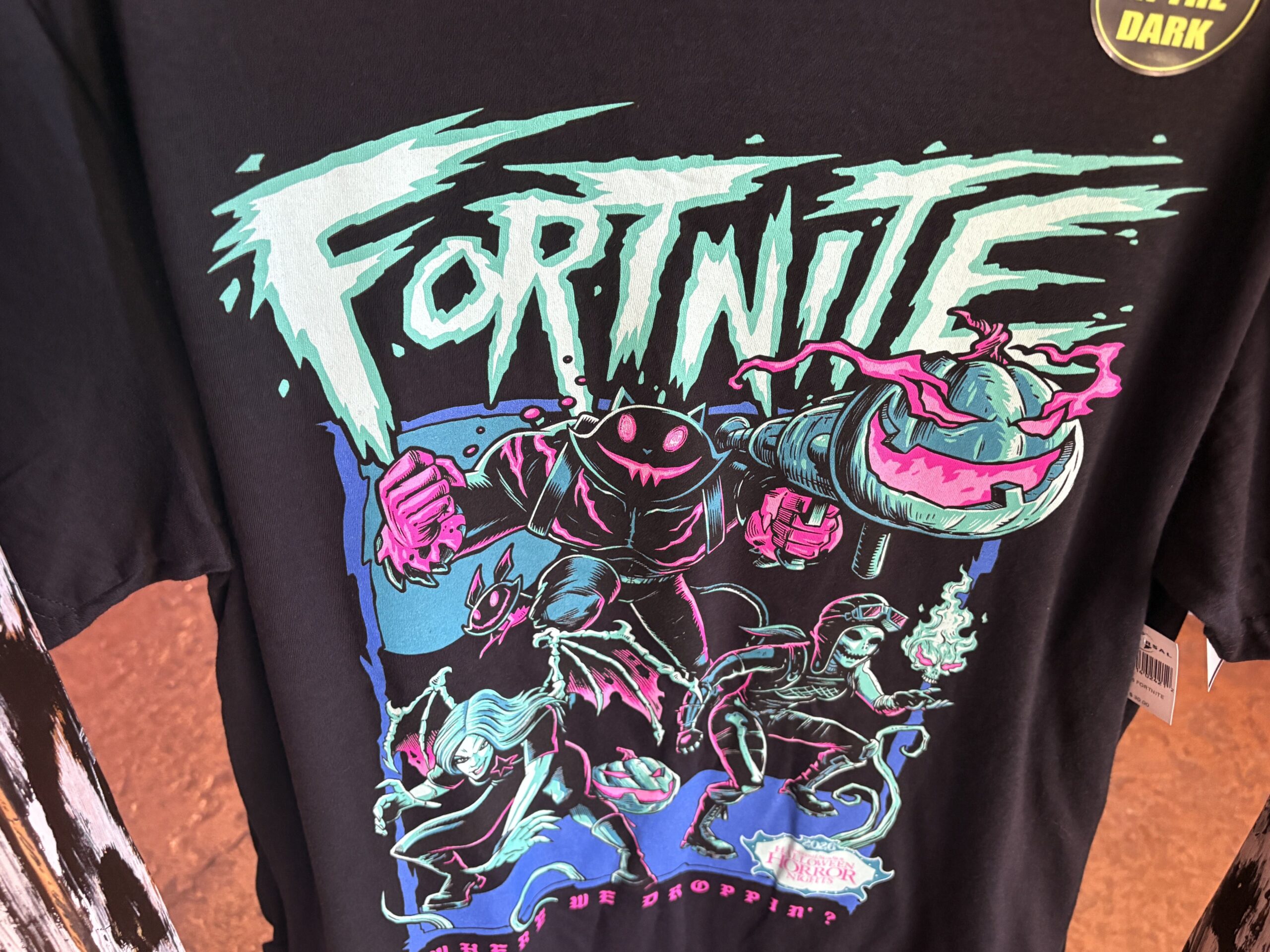 Fortnitemares Adult T-shirt at Universal Orlando Resort