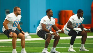 If the Miami Dolphins end up needing offensive tackle support this summer, the possible answers are complicated
