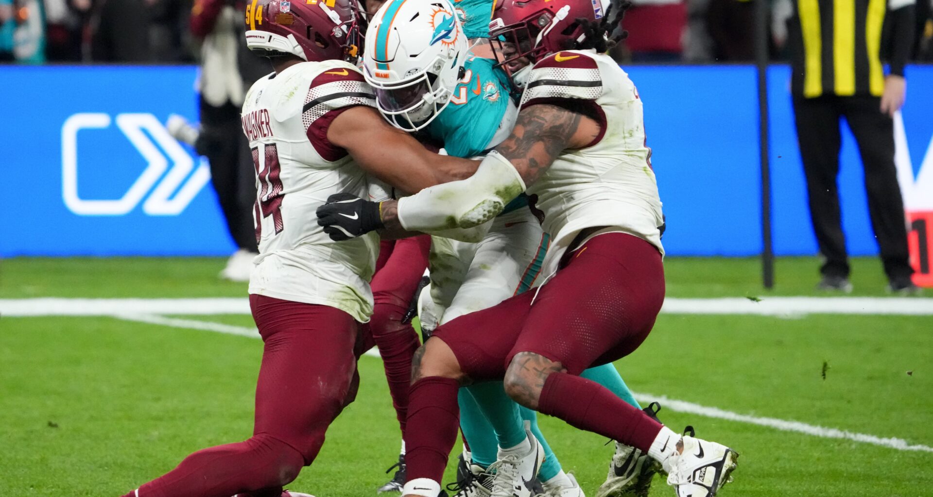 Five storylines to watch as the Miami Dolphins visit the Washington Commanders for joint practice