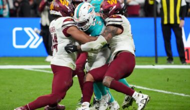Five storylines to watch as the Miami Dolphins visit the Washington Commanders for joint practice