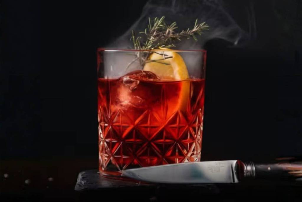 cocktail close-up