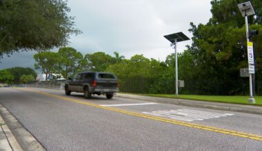 Camera in the City of Bradenton captures video and speed of every passing driver (Andy Cole/ Spectrum News)