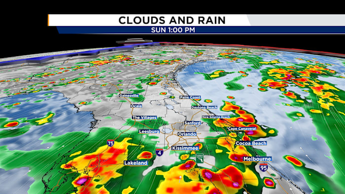 Sunday Soaker for Central Florida