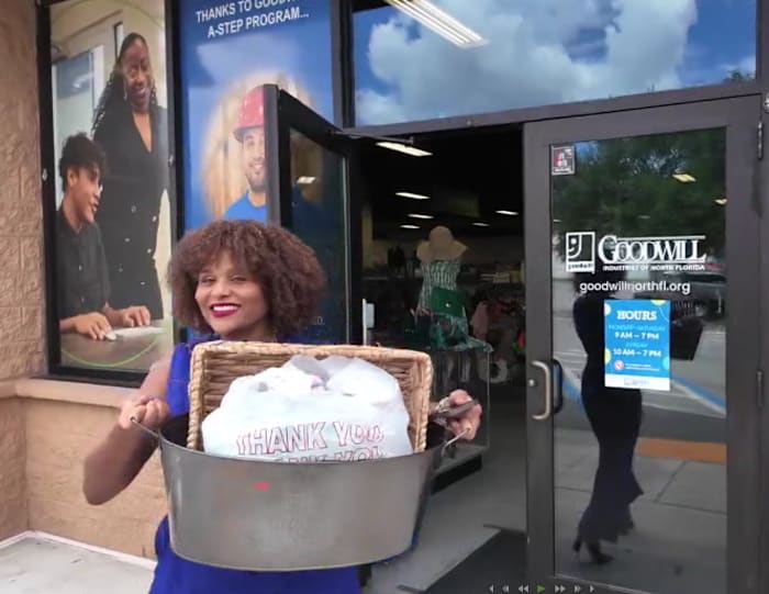 $54,7 finds: Melanie puts thrift shopping to the test on National Thrift Shop Day