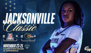 George Washington Women’s Basketball to Face Arizona, UAB at Jacksonville Classic