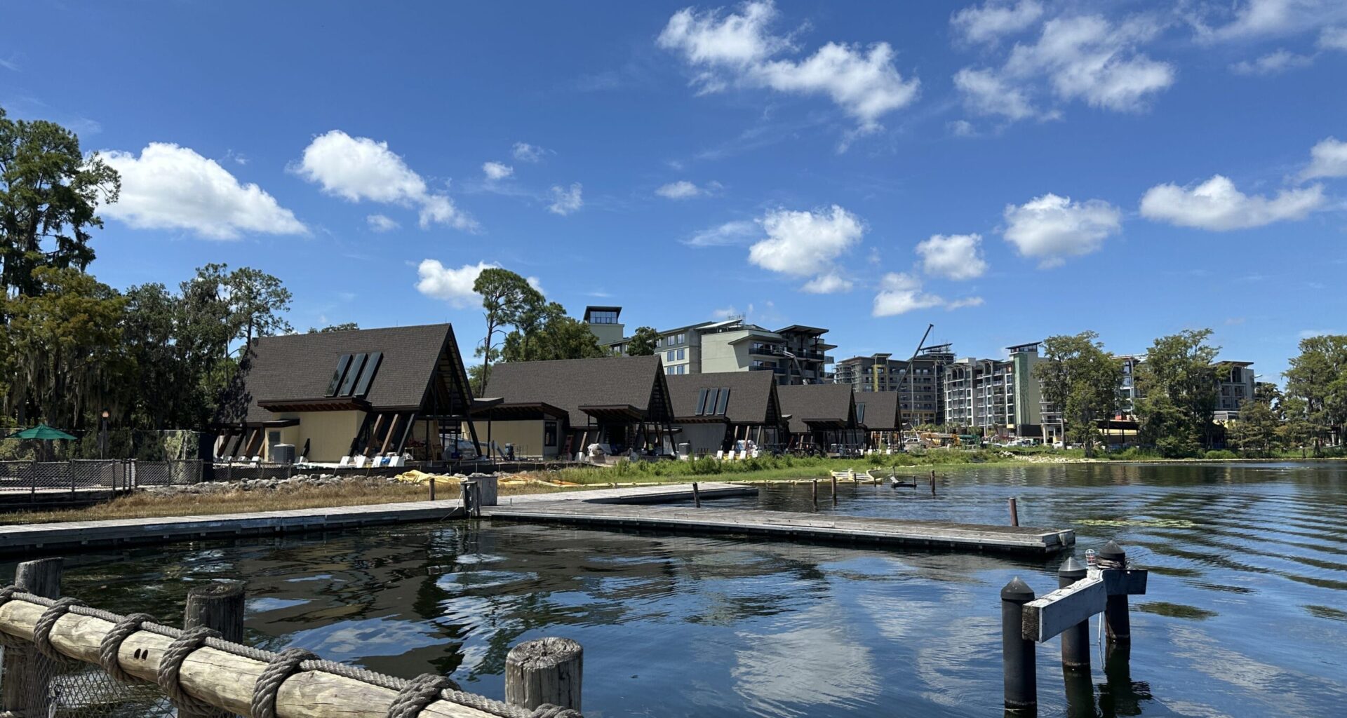 New Bridge Constructed as More Features of Disney Lakeshore Lodge Take Shape
