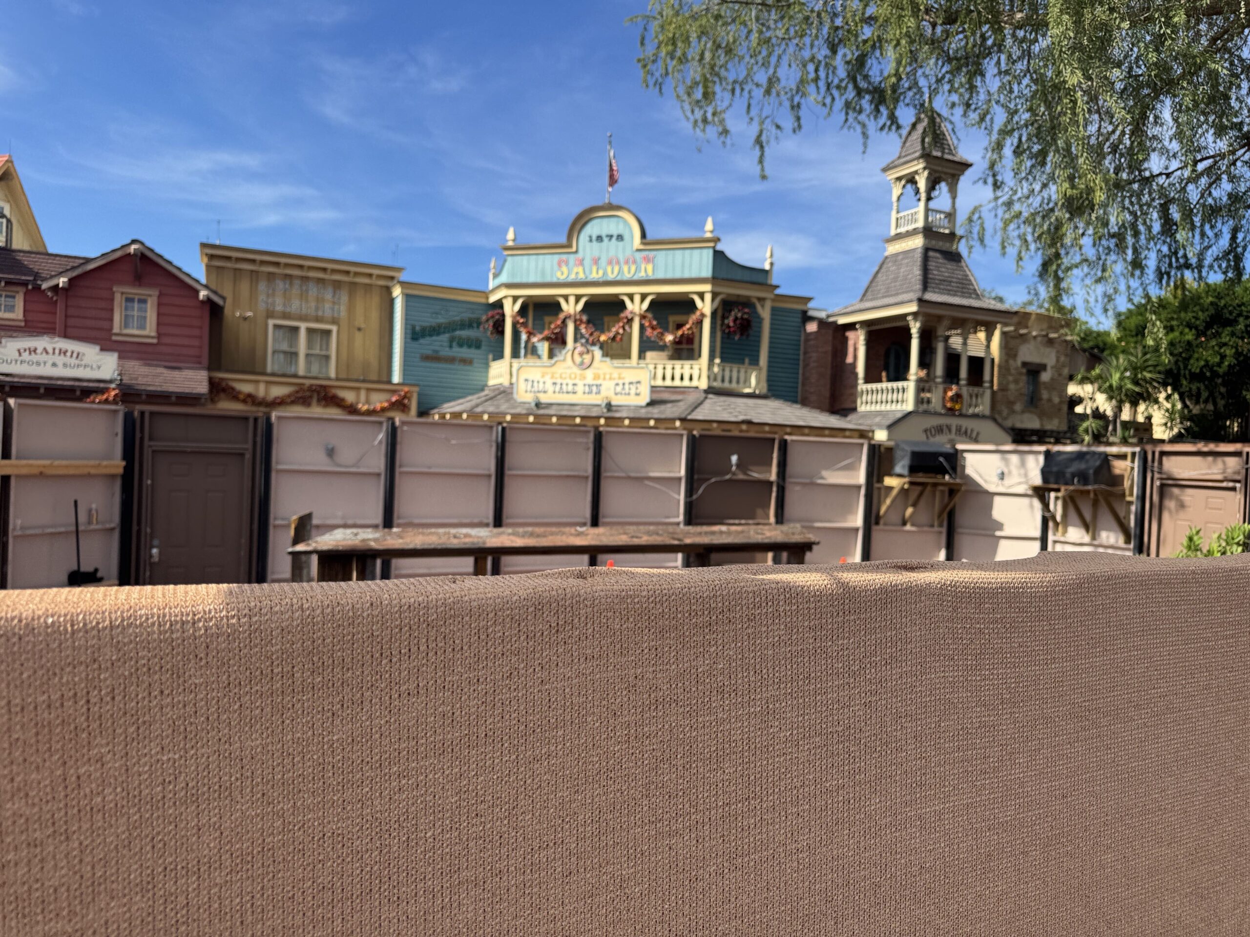 Less than two months after serving its final guests, Westward Ho has been completely demolished in Frontierland at Magic Kingdom.