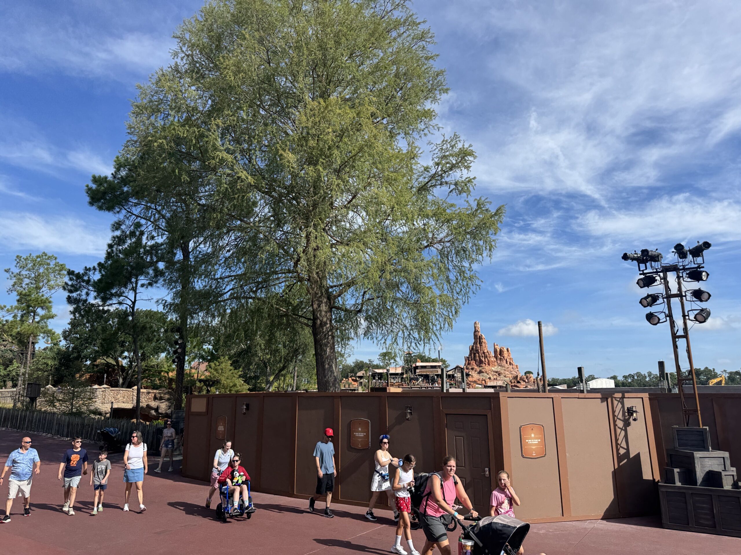 Less than two months after serving its final guests, Westward Ho has been completely demolished in Frontierland at Magic Kingdom.