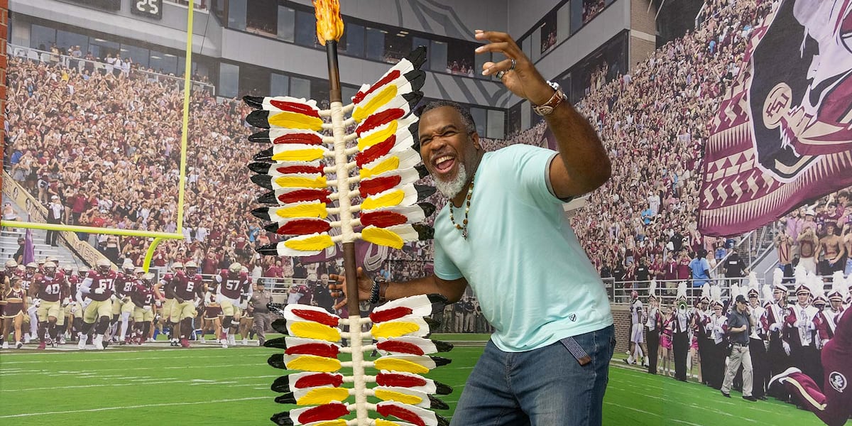 Fans can ‘plant the spear’ at Tallahassee International Airport with new interactive display