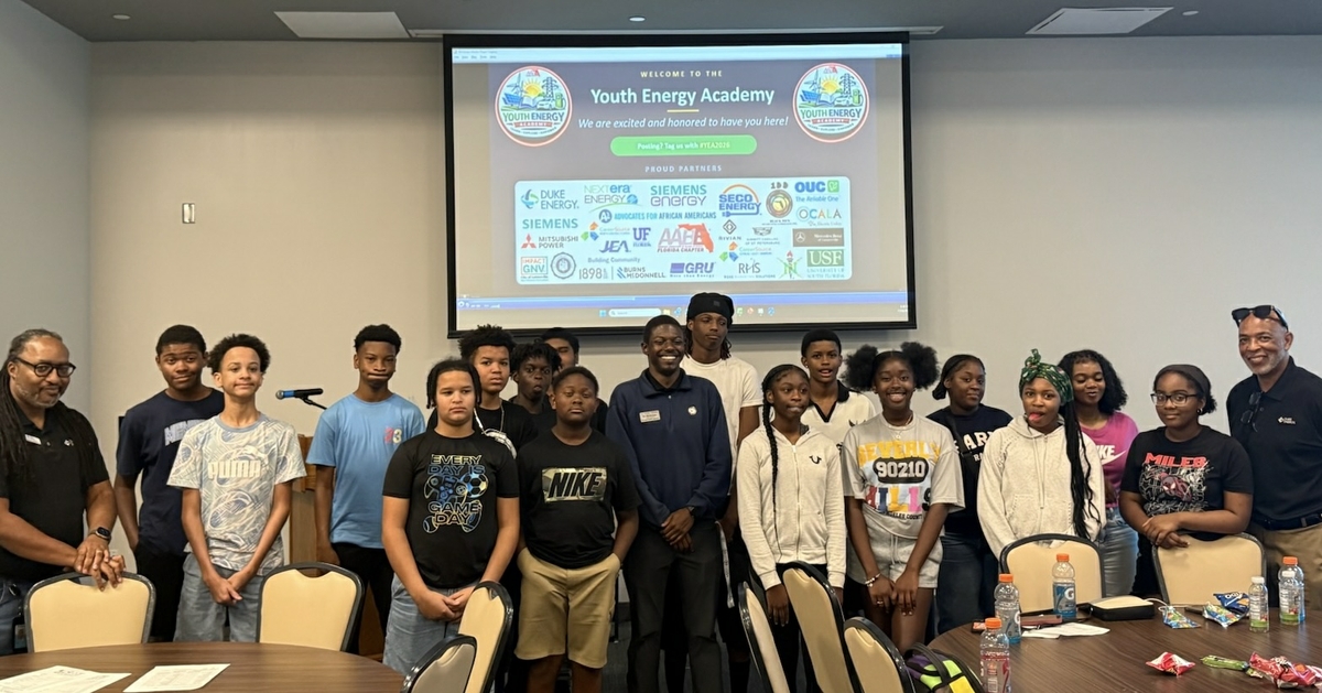 Duke Energy Florida builds student interest in energy careers through Youth Energy Academy | Duke Energy
