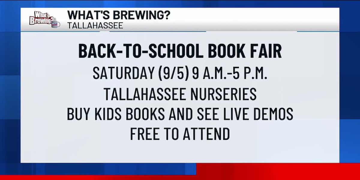 What’s Brewing - Back-to-school book fair