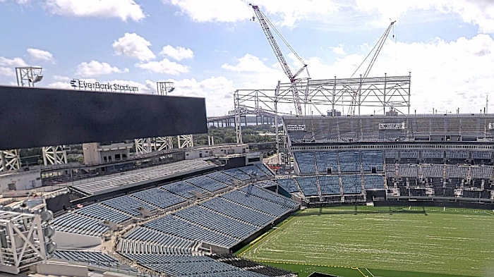 Jaguars adding temporary seating to kick off 2026 season
