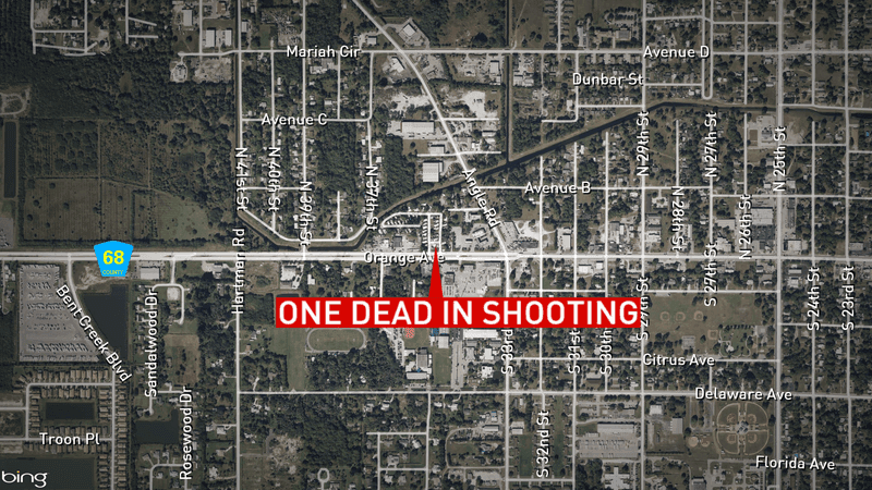 A person was shot and killed while allegedly trying to enter a home in St. Lucie County Wednesday night, deputies said. (WPEC)
