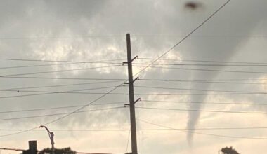 Apparent funnel cloud seen in St. Lucie County