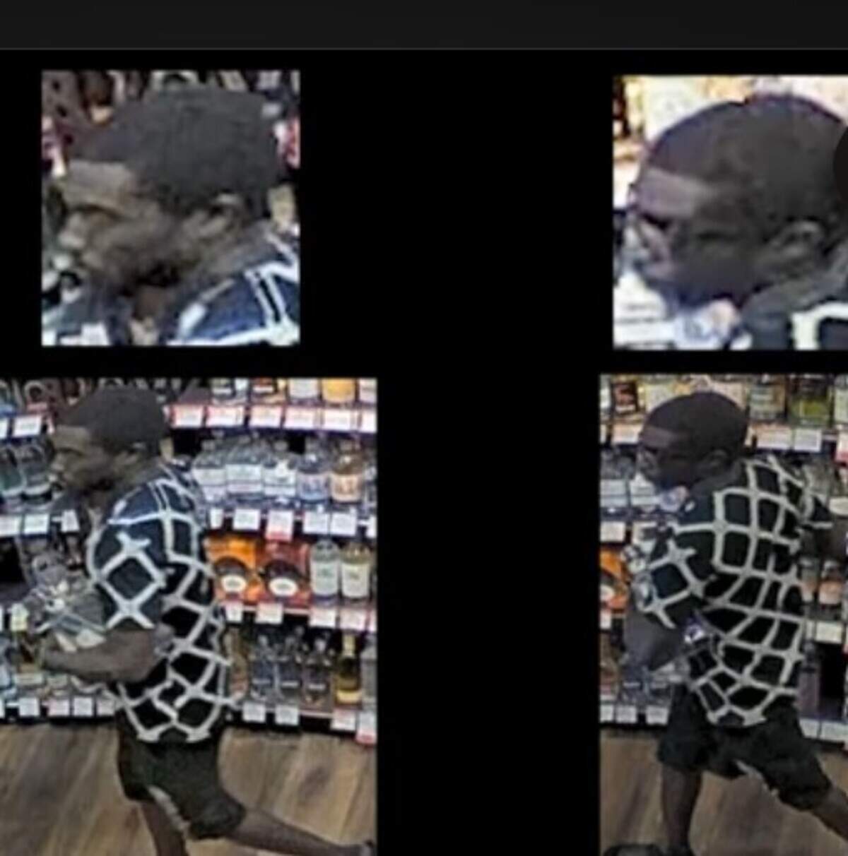 The Broward Sheriff’s Office released stills from liquor store security cameras who detectives say shows men who stole bottles of booze over the summer at several locations.