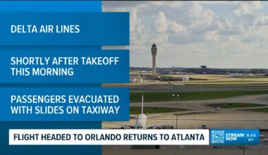 Delta flight from Atlanta to Orlando returns to Hartsfield Jackson after emergency