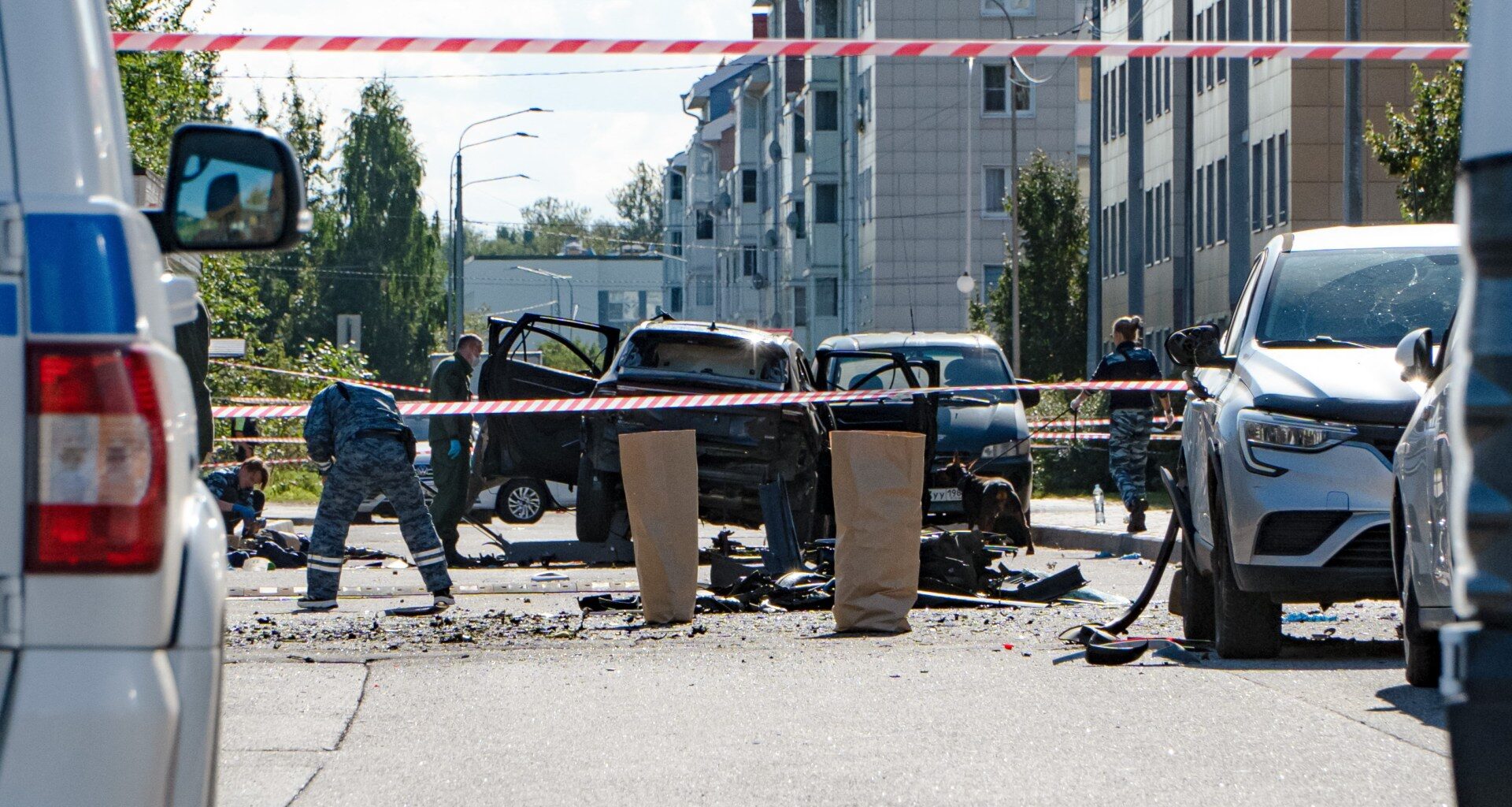 Russian military serviceman killed in St Petersburg car blast | Russia-Ukraine war News