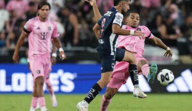 Inter Miami's Leagues Cup run in jeopardy after 2-1 loss to Monterrey without Messi