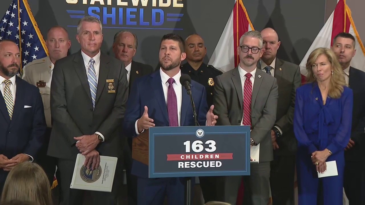Florida child rescue operation press conference
