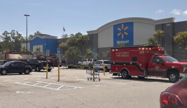 Clay County firefighters respond to fire at Fleming Island Walmart