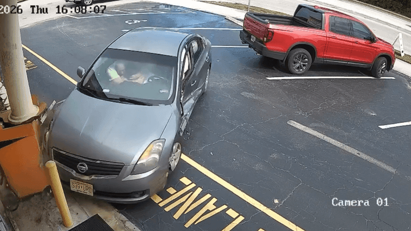 A woman was hospitalized with traumatic injuries after a two-vehicle crash ended with her car crashing into a gun shop on Thursday. According to Martin County Fire Rescue, crews responded at about 4:12 p.m. to the crash at Pirate Firearms, located at 2201 S.E. Indian St. in Stuart. (Courtesy of Pirate Firearms)