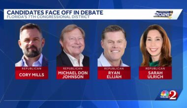 Mills, GOP challengers debate in New Smyrna Beach for Florida's District 7 seat