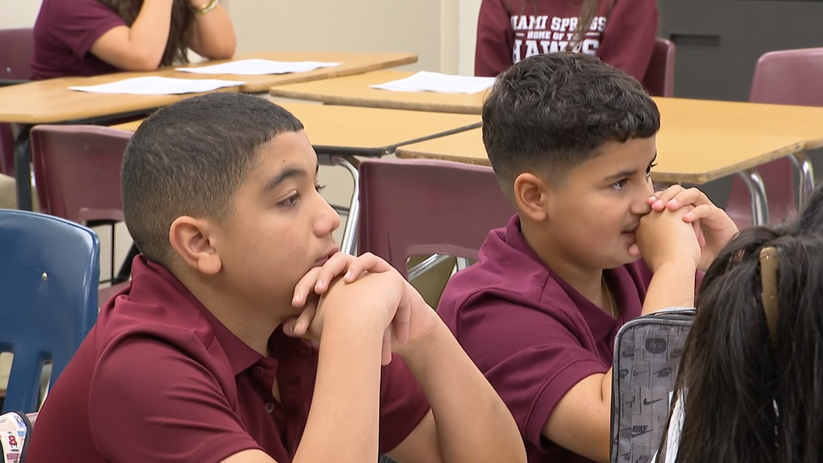 For some Miami-Dade students, the first day of school came with a big change – NBC 6 South Florida