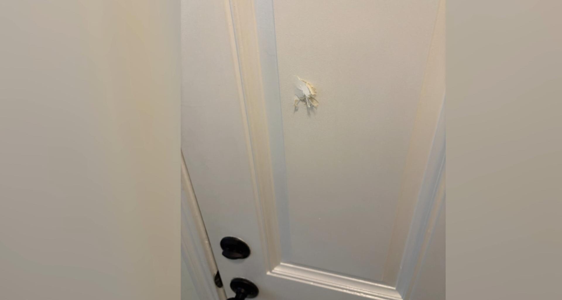 'I'm glad we weren't home' | Neighbors find bullet holes in door after Westside shooting injures four