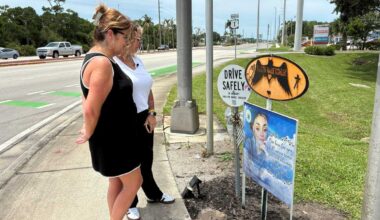 Family fights to keep roadside memorial for crash victim