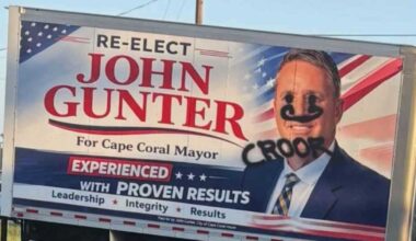 Cape Coral mayor’s campaign truck vandalized with spray paint