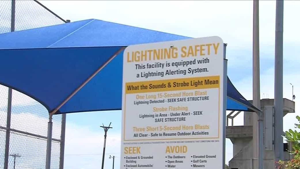 New lightning detection systems coming to 3 Cape Coral parks