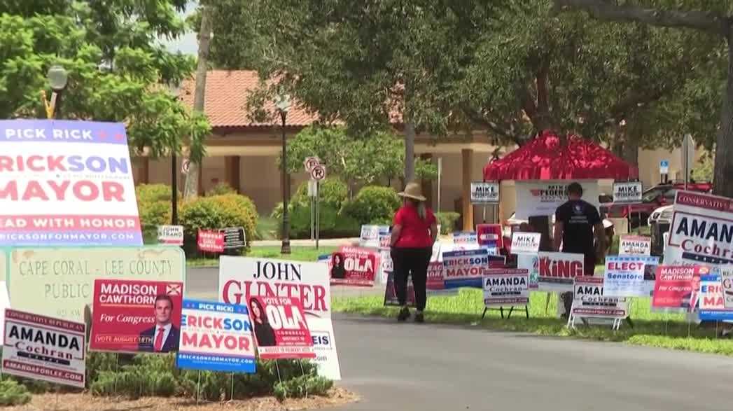 The primary election is over, so what will happen to all the campaign signs in Cape Coral?
