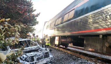 No injuries reported after car catches fire after Amtrak train collision in Fort Lauderdale