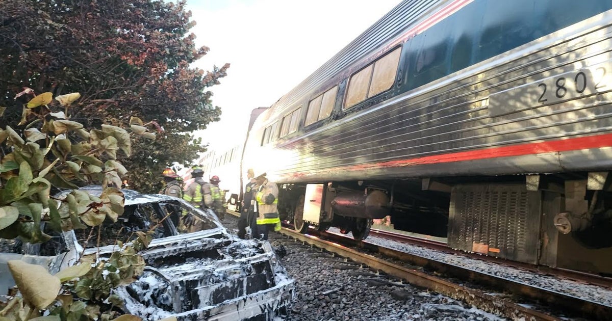 No injuries reported after car catches fire after Amtrak train collision in Fort Lauderdale