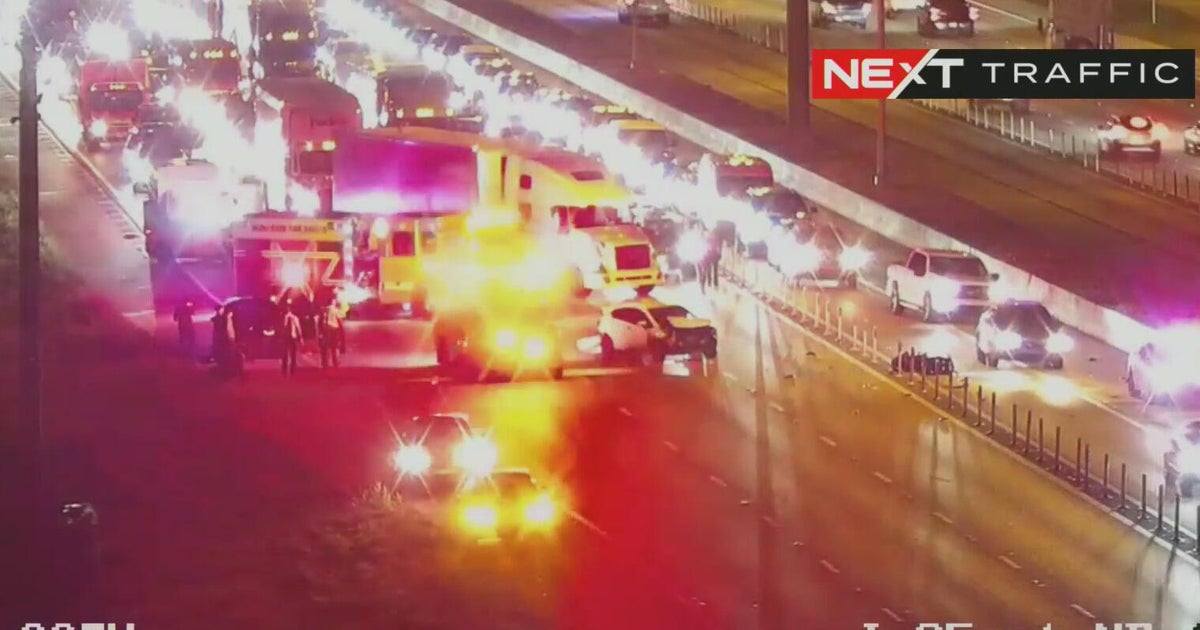 Major delays reported on I-95 south in Broward after multivehicle crash at Ives Dairy Road