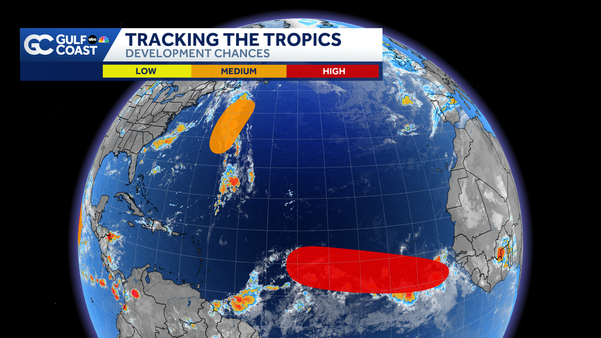 Tropical development odds increasing in the Atlantic