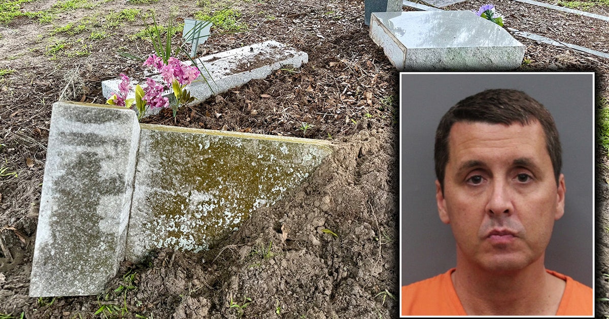 Dover cemetery crash: Man arrested after 32 graves damaged