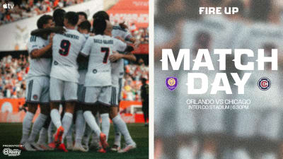 Matchday | Chicago Fire FC Kicks Off Four-Game Road Trip against Orlando City SC